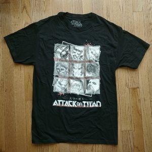 Attack on Titan Season 4 anime graphic t-shirt M